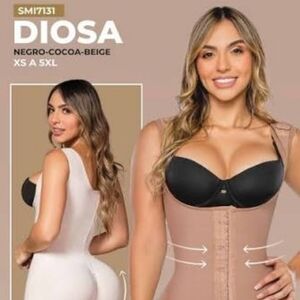 SMI7131 LA Diosa Stagmi Faja Invisible Girdle Shaper Enhances & Defines Butt New
